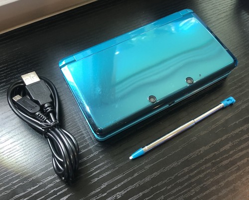 Nintendo 3ds aqua blue - nintendo,