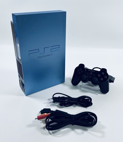 Sony ps2 aqua - blue, console